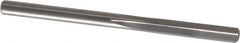 M.A. Ford - #8 Solid Carbide 4 Flute Chucking Reamer - Straight Flute, 0.19" Straight Shank, 1" Flute Length, 3" OAL - Apex Tool & Supply