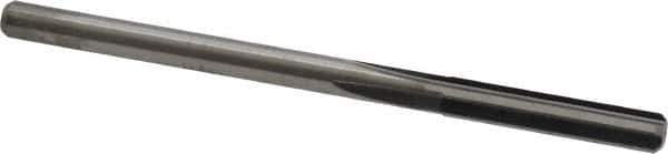 M.A. Ford - #19 Solid Carbide 4 Flute Chucking Reamer - Straight Flute, 0.158" Straight Shank, 7/8" Flute Length, 2-3/4" OAL - Apex Tool & Supply