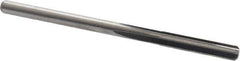 M.A. Ford - #25 Solid Carbide 4 Flute Chucking Reamer - Straight Flute, 0.143" Straight Shank, 3/4" Flute Length, 2-1/2" OAL - Apex Tool & Supply