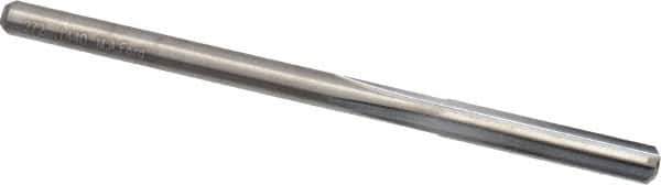 M.A. Ford - #27 Solid Carbide 4 Flute Chucking Reamer - Straight Flute, 0.135" Straight Shank, 3/4" Flute Length, 2-1/2" OAL - Apex Tool & Supply