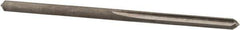 M.A. Ford - #33 Solid Carbide 4 Flute Chucking Reamer - Straight Flute, 0.104" Straight Shank, 5/8" Flute Length, 2-1/4" OAL - Apex Tool & Supply