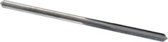 M.A. Ford - #35 Solid Carbide 4 Flute Chucking Reamer - Straight Flute, 0.104" Straight Shank, 5/8" Flute Length, 2-1/4" OAL - Apex Tool & Supply