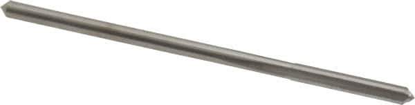 M.A. Ford - #38 Solid Carbide 4 Flute Chucking Reamer - Straight Flute, 0.096" Straight Shank, 5/8" Flute Length, 2-1/4" OAL - Apex Tool & Supply