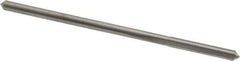 M.A. Ford - #38 Solid Carbide 4 Flute Chucking Reamer - Straight Flute, 0.096" Straight Shank, 5/8" Flute Length, 2-1/4" OAL - Apex Tool & Supply