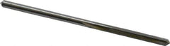 M.A. Ford - #40 Solid Carbide 4 Flute Chucking Reamer - Straight Flute, 0.096" Straight Shank, 5/8" Flute Length, 2-1/4" OAL - Apex Tool & Supply