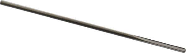 M.A. Ford - #60 Solid Carbide 4 Flute Chucking Reamer - Straight Flute, 0.04" Straight Shank, 1/4" Flute Length, 1-1/2" OAL - Apex Tool & Supply