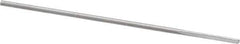 M.A. Ford - #63 Solid Carbide 4 Flute Chucking Reamer - Straight Flute, 0.037" Straight Shank, 1/4" Flute Length, 1-1/2" OAL - Apex Tool & Supply