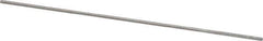 M.A. Ford - #73 Solid Carbide 4 Flute Chucking Reamer - Straight Flute, 0.024" Straight Shank, 1/4" Flute Length, 1-1/2" OAL - Apex Tool & Supply