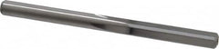 Chucking Reamer: 0.2165″ Dia, 3″ OAL, 1″ Flute Length, Straight Shank, Solid Carbide 4 Flute, RH