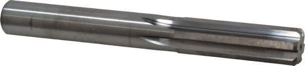 M.A. Ford - 1/2" Solid Carbide 6 Flute Chucking Reamer - Straight Flute, 0.47" Straight Shank, 1-1/2" Flute Length, 4" OAL - Apex Tool & Supply