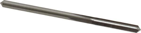 M.A. Ford - 1/8" Solid Carbide 4 Flute Chucking Reamer - Straight Flute, 0.12" Straight Shank, 5/8" Flute Length, 2-1/4" OAL - Apex Tool & Supply