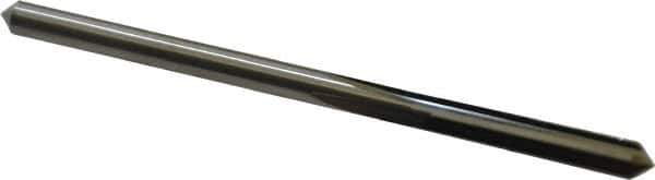 M.A. Ford - 1/8" Solid Carbide 4 Flute Chucking Reamer - Straight Flute, 0.12" Straight Shank, 5/8" Flute Length, 2-1/4" OAL - Apex Tool & Supply