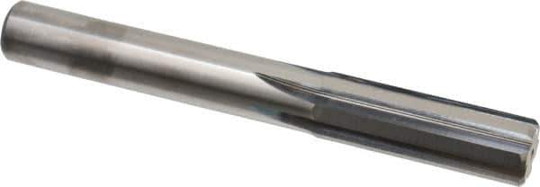 M.A. Ford - 1/2" Solid Carbide 6 Flute Chucking Reamer - Straight Flute, 0.47" Straight Shank, 1-1/2" Flute Length, 4" OAL - Apex Tool & Supply
