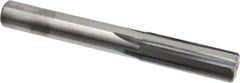 M.A. Ford - 1/2" Solid Carbide 6 Flute Chucking Reamer - Straight Flute, 0.47" Straight Shank, 1-1/2" Flute Length, 4" OAL - Apex Tool & Supply