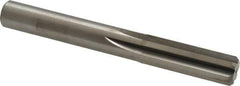 M.A. Ford - 1/2" Solid Carbide 6 Flute Chucking Reamer - Straight Flute, 0.47" Straight Shank, 1-1/2" Flute Length, 4" OAL - Apex Tool & Supply