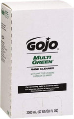 GOJO - 2 L Bag-in-Box Refill Liquid Hand Cleaner - General Duty, Green, Citrus Scent - Apex Tool & Supply