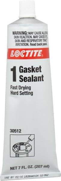 Loctite - 7 oz Tube Brown Gasket Sealant - -65 to 400°F Operating Temp, 24 hr Full Cure Time, Series 234 - Apex Tool & Supply