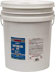 Crown - 5 Gal Pail Cutting Fluid - Straight Oil, For Deep Drawing, Drilling, Forming, Grinding, Machining, Sawing - Apex Tool & Supply