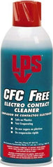 LPS - 11 Ounce Aerosol Contact Cleaner - 0°F Flash Point, Flammable, Food Grade, Plastic Safe - Apex Tool & Supply
