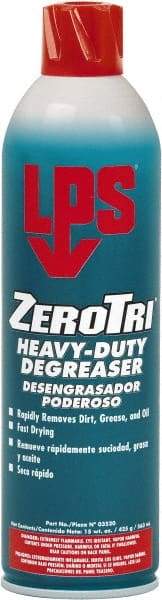 LPS - 15 oz Aerosol Cleaner/Degreaser - Aerosol, Unscented - Apex Tool & Supply