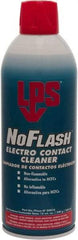LPS - 12 Ounce Aerosol Contact Cleaner - 9,000 Volt Dielectric Strength, Nonflammable, Food Grade - Apex Tool & Supply