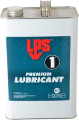 LPS - 1 Gal Bottle Dry Film Penetrant/Lubricant - Clear Yellow, Food Grade - Apex Tool & Supply