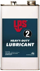 LPS - 1 Gal Can Nondrying Film Lubricant - Clear Amber, Food Grade - Apex Tool & Supply