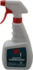 LPS - 22 oz Trigger Spray Bottle Dry Film Penetrant/Lubricant - Clear Yellow, Food Grade - Apex Tool & Supply