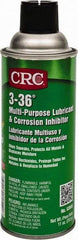 CRC - 11 oz Aerosol Nondrying Film Penetrant/Lubricant - Blue/Green & Clear, -50°F to 250°F, Food Grade - Apex Tool & Supply