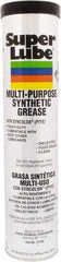 Synco Chemical - 400 g Cartridge Synthetic General Purpose Grease - Translucent White, Food Grade, 450°F Max Temp, NLGIG 2, - Apex Tool & Supply