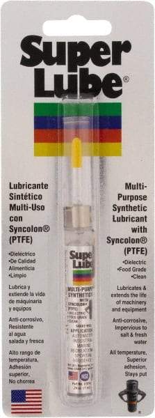 Synco Chemical - 0.24 oz Precision Oiler Synthetic Multi-Purpose Oil - -42.78 to 232.22°F, SAE 85W, ISO 150, 681.5 SUS at 40°C, Food Grade - Apex Tool & Supply