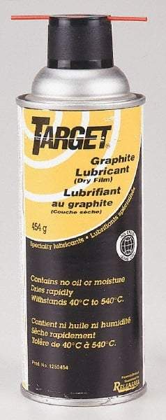 Releasall - 16 oz Aerosol Dry Film/Graphite Lubricant - 1652°F - Apex Tool & Supply