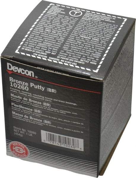 Devcon - 1 Lb Pail Two Part Epoxy - 35 min Working Time, 2,680 psi Shear Strength - Apex Tool & Supply