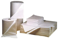 Brady SPC Sorbents - 44 Gal Capacity per Package, Oil Only Roll - 150' Long x 30" Wide, Polypropylene - Apex Tool & Supply
