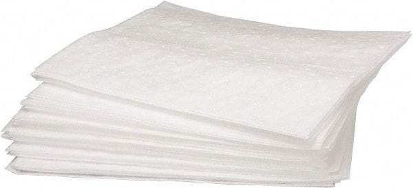 Brady SPC Sorbents - 37 Gal Capacity per Package, Oil Only Pad - 19" Long x 15" Wide, Polypropylene - Apex Tool & Supply