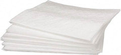 Brady SPC Sorbents - 37 Gal Capacity per Package, Oil Only Pad - 19" Long x 15" Wide, Polypropylene - Apex Tool & Supply