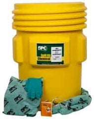Brady SPC Sorbents - 75 Gal Capacity Hazardous Materials Spill Kit - 95 Gal Overpack Container - Apex Tool & Supply