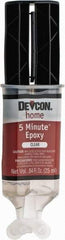 Devcon - 25 mL Cartridge Two Part Epoxy - 4 to 5 min Working Time - Apex Tool & Supply