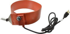 Value Collection - 3" Wide, 5 Gallon Wrap-Around Drum Heater with Thermostat - 120 Volt, 70°F to 425°F Thermostat Rating - Apex Tool & Supply