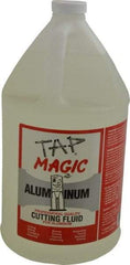 Tap Magic - Tap Magic Aluminum, 1 Gal Bottle Cutting & Tapping Fluid - Semisynthetic, For Boring, Broaching, Drilling, Engraving, Facing, Milling, Reaming, Sawing, Threading, Turning - Apex Tool & Supply