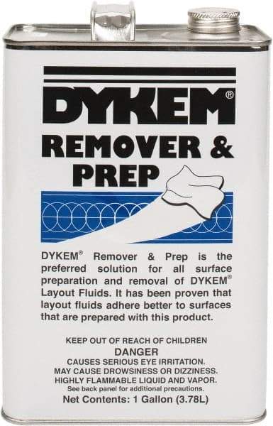 Dykem - Layout Fluid Remover and Cleaner - 1 Gallon Can - Apex Tool & Supply