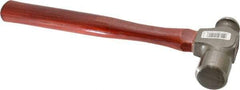 Plumb - 2 Lb Head Ball Pein Hammer - Hickory Handle, 15" OAL - Apex Tool & Supply