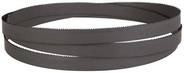 M.K. MORSE - 10 to 14 TPI, 7' 1" Long x 3/4" Wide x 0.035" Thick, Welded Band Saw Blade - High Speed Steel, Bi-Metal, Toothed Edge, Raker Tooth Set - Apex Tool & Supply
