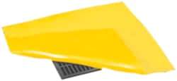 Brady SPC Sorbents - 18" Long x 18" Wide, PVC Drain Seal - Yellow, Use for Oil/Chemicals/Sediment - Apex Tool & Supply