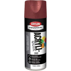 Krylon - 16 oz Ruddy Brown Primer - 15 to 20 Sq Ft Coverage, Direct to Metal, Quick Drying, Interior/Exterior - Apex Tool & Supply