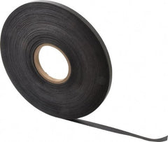 Mag-Mate - 200' Long x 1/2" Wide x 1/32" Thick Flexible Magnetic Strip - 4 Lb Max Pull Force, 2 Linear Ft/Lb Magnetic Pull Force, Plain Back - Apex Tool & Supply
