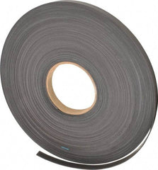 Mag-Mate - 100' Long x 1/2" Wide x 1/16" Thick Flexible Magnetic Strip - 6 Lb Max Pull Force, 3 Linear Ft/Lb Magnetic Pull Force, Plain Back - Apex Tool & Supply