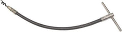 Made in USA - 7-1/4" OAL Flexible Shaft - 1/4" Cork Diam, 5/32" Shaft Diam, For 1/4 to 5/16" Packing Size - Apex Tool & Supply