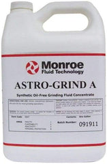 Monroe Fluid Technology - Astro-Grind A, 1 Gal Bottle Grinding Fluid - Synthetic, For Light Machining - Apex Tool & Supply