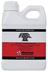 Monroe Fluid Technology - Cool Tool II, 1 Pt Can Cutting & Tapping Fluid - Straight Oil, For Blanking, Boring, Broaching, Drilling, Hobbing, Milling, Reaming, Tapping, Turning - Apex Tool & Supply